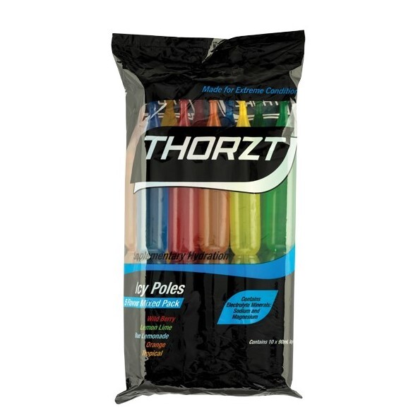 Thorzt Electrolyte Icy Poles - 10 Pack | Peninsula Safety Supplies